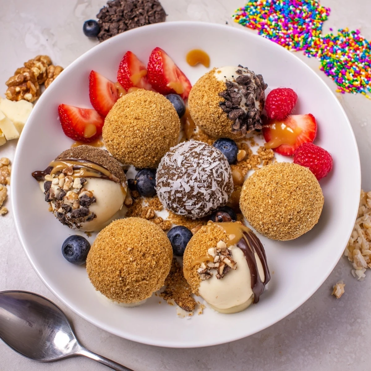 Deconstructed Dessert Board Bites