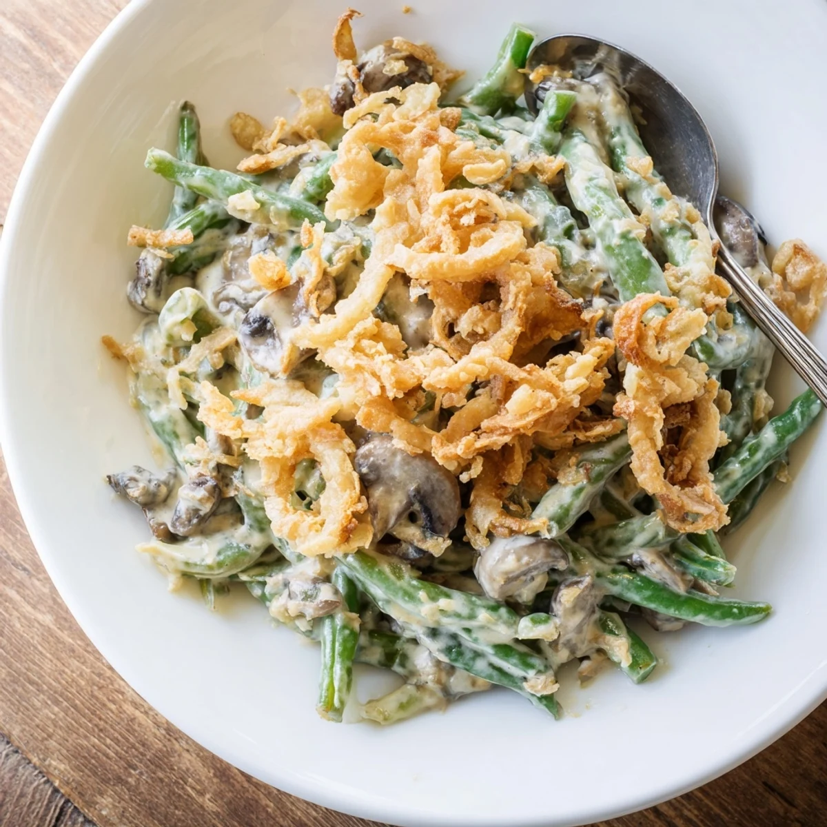 Old-School Green Bean Casserole