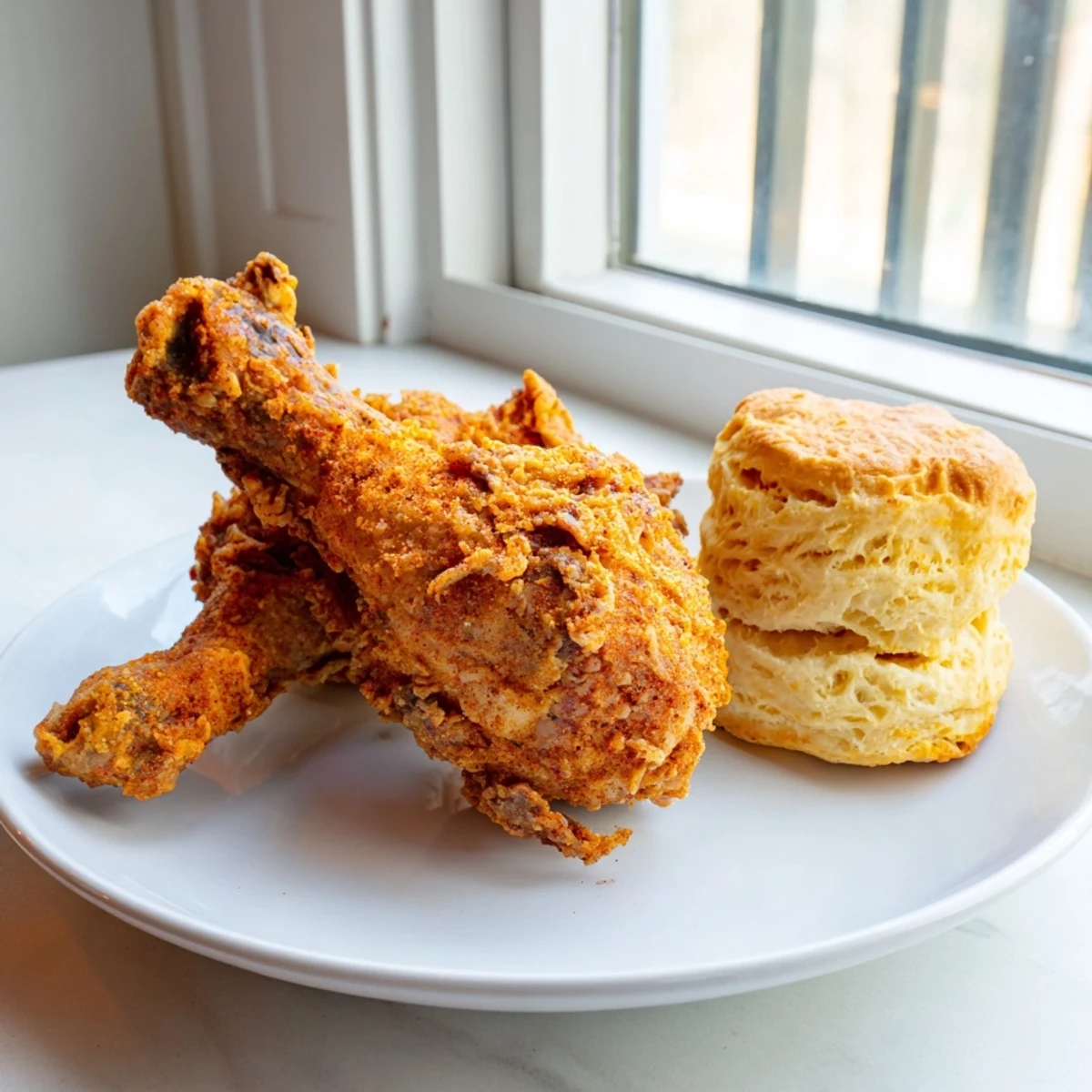 Southern Fried Chicken Biscuits