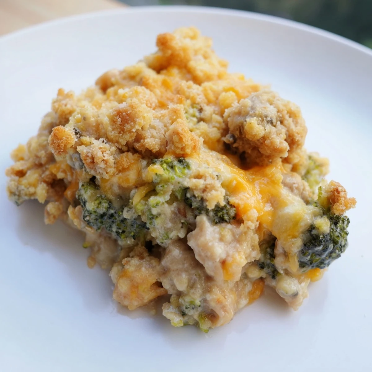 Cheddar Broccoli Chicken Bake