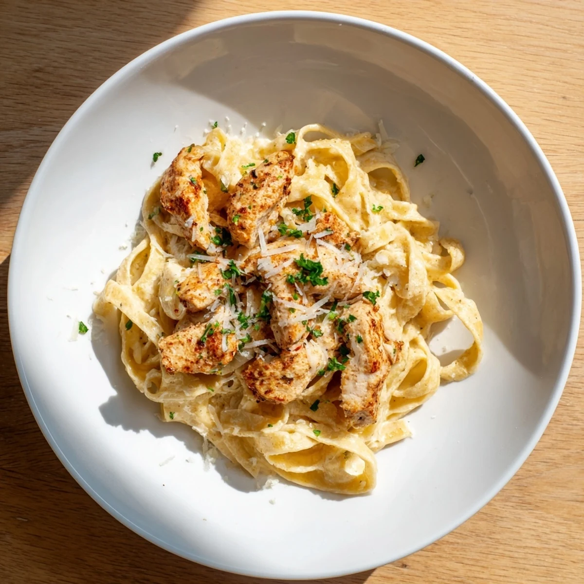 Cowboy butter chicken pasta