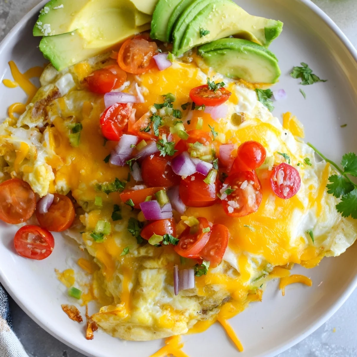 Warm, colorful Sheet Pan Breakfast Tacos showcasing baked eggs nestled in crispy tortilla shells, perfect for brunch.