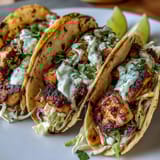 Coconut Lime Grilled Fish Tacos