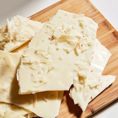 Delicate white chocolate ice sheets and parmesan shards make up The Arctic Tundra dessert.