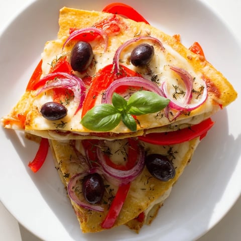 Golden, crispy tortilla pizza wrap holds melted cheese and pepperoni, ready to enjoy.