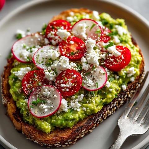 Perfectly mashed avocado and savory everything bagel seasoning top toasted bread in this easy recipe.