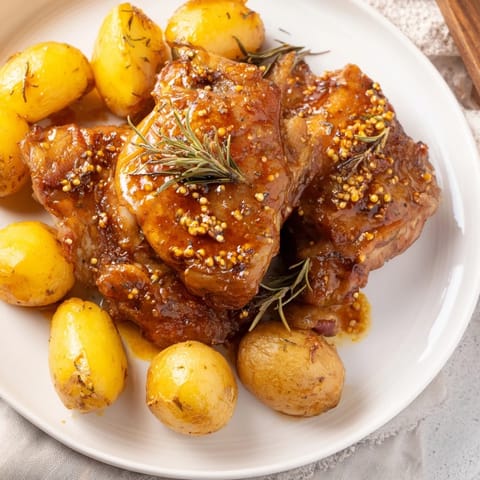 Honey Mustard Chicken Potatoes