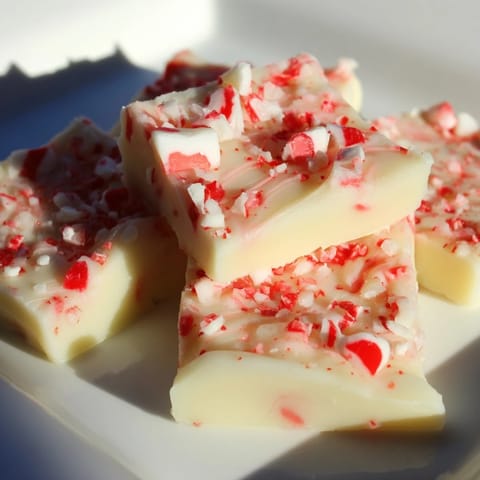White Chocolate Peppermint Bark