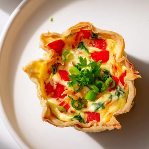 Easy Festive Mini Quiche