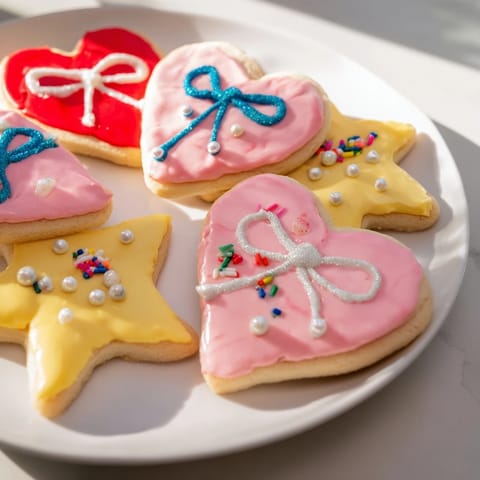 Pretty Bows Heart Star #257