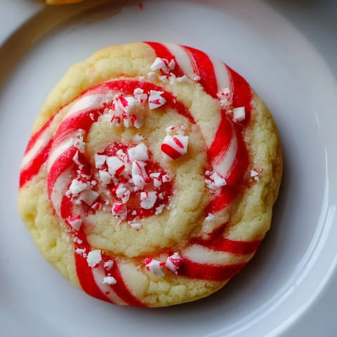 Candy Cane Swirl Cookie #286
