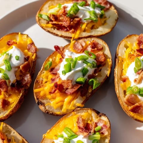 Loaded Baked Potato Skins