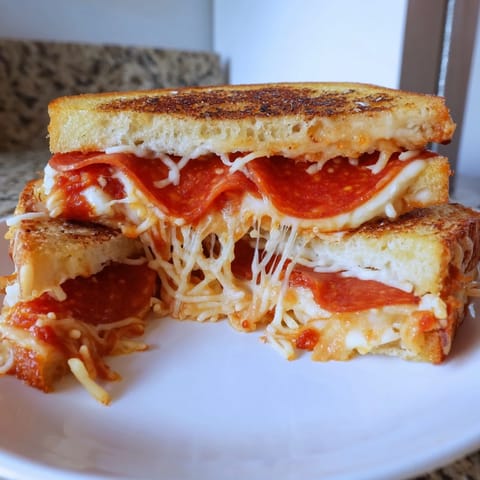 Pizza Grilled Cheese Fusion