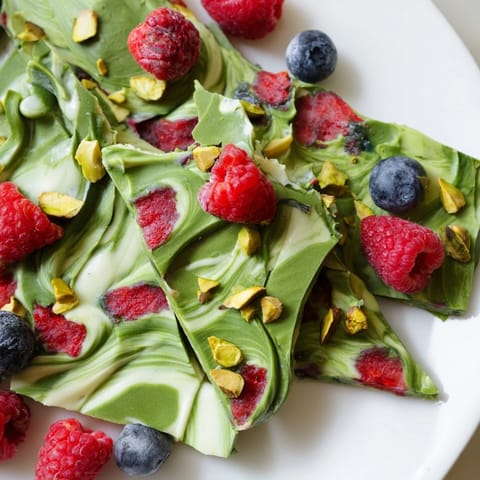 Frozen Yogurt with Matcha Pistachio