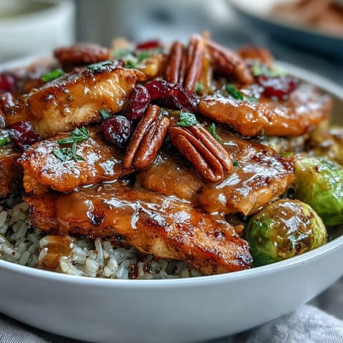Maple Dijon Chicken Bowls
