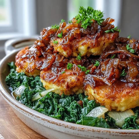 Smoky turkey and tender collard greens simmer with onions and garlic for a hearty Southern side dish.