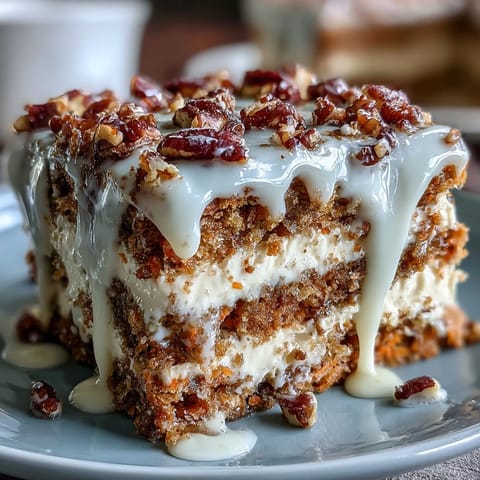 Carrot Walnut Spring Layer