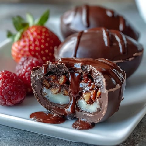 Dubai Chocolate Strawberry Eggs
