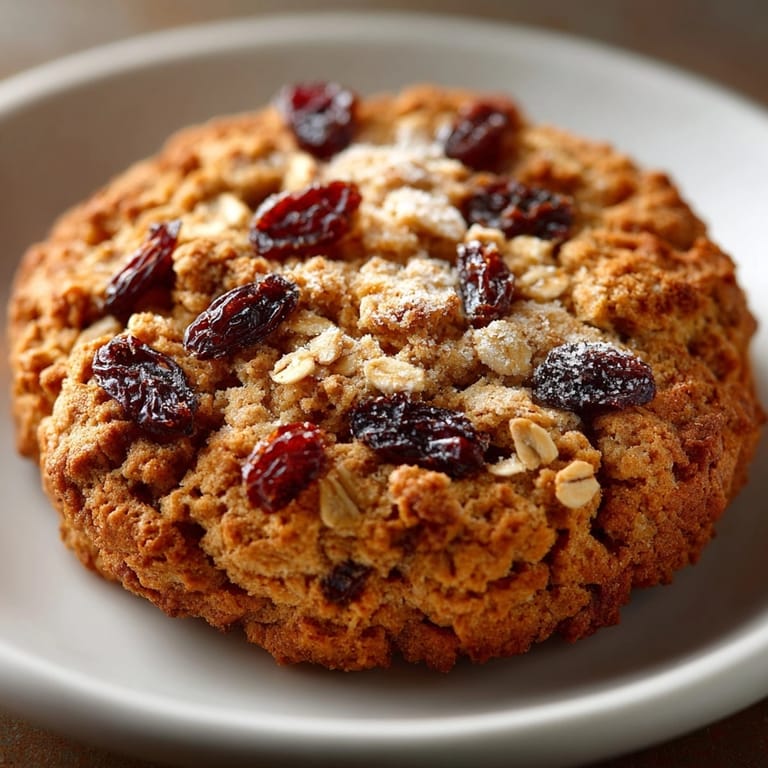 Homemade Oatmeal Cinnamon Raisin Cookies recipe; smells divine and are perfect for brunch.