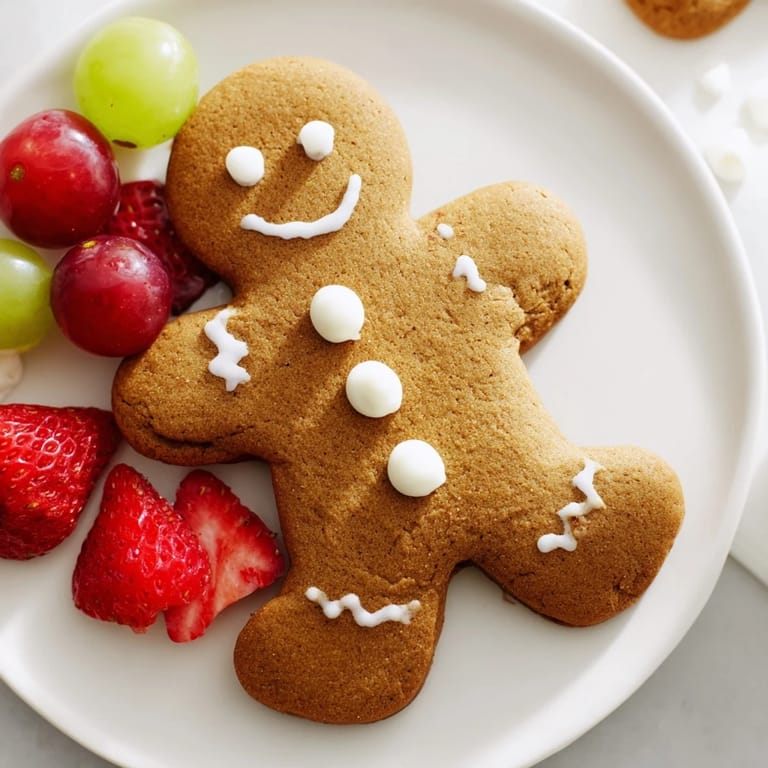 This beautiful gingerbread man cookie board offers a tempting array of holiday sweets and treats.