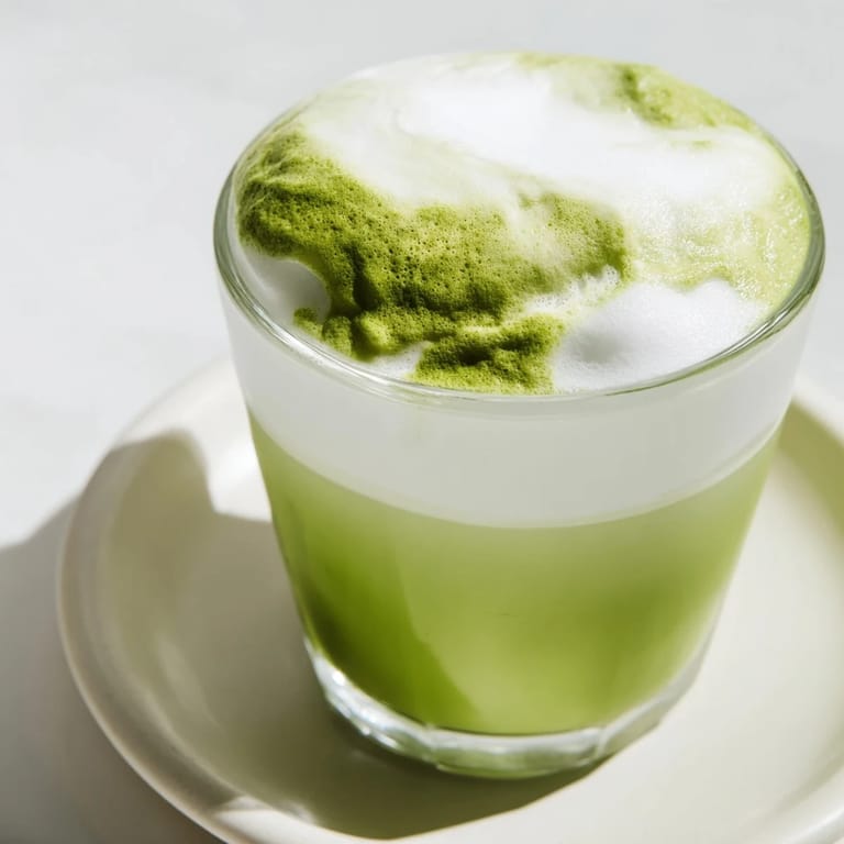 Refreshing matcha latte recipe: a vibrant, creamy beverage perfect for a quick afternoon treat.