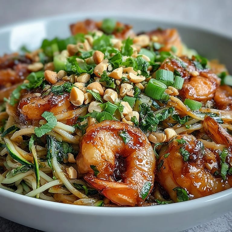 A vibrant serving of Asian Noodle Bowl with lime wedges on the side, ready for a delicious weeknight dinner.
