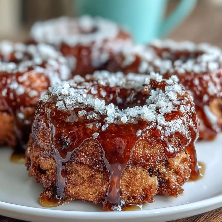 Homemade cardamom donuts with a glossy honey glaze, offering a fragrant and indulgent dessert experience.
