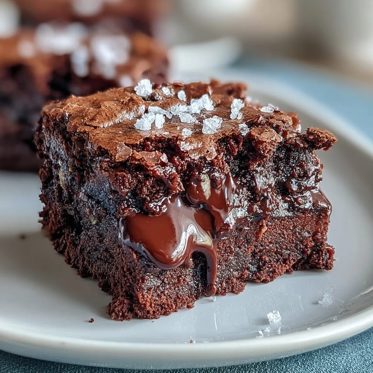 3. Ultra-fudgy tahini chocolate brownies, with a beautifully swirled tahini layer and deep chocolate flavor in every bite.