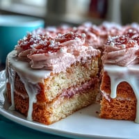 Elegant pink velvet cake with rosé wine and shimmering gold drip, perfect for bridal showers.  